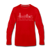 Milwaukee, Wisconsin Long Sleeve T-Shirt - Skylines Unisex Milwaukee Long Sleeve Shirt - red