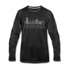 Milwaukee, Wisconsin Long Sleeve T-Shirt - Skylines Unisex Milwaukee Long Sleeve Shirt - charcoal gray