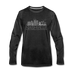 Nashville, Tennessee Long Sleeve T-Shirt - Skylines Unisex Nashville Long Sleeve Shirt - charcoal gray