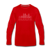 Philadelphia, Pennsylvania Long Sleeve T-Shirt - Skylines Unisex Philadelphia Long Sleeve Shirt - red