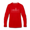 Oklahoma City, Oklahoma Long Sleeve T-Shirt - Skylines Unisex Oklahoma City Long Sleeve Shirt - red