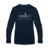 Oklahoma City, Oklahoma Long Sleeve T-Shirt - Skylines Unisex Oklahoma City Long Sleeve Shirt - deep navy