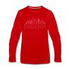 Phoenix, Arizona Long Sleeve T-Shirt - Skylines Unisex Phoenix Long Sleeve Shirt - red