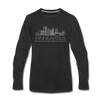 Minneapolis, Minnesota Long Sleeve T-Shirt - Skylines Unisex Minneapolis Long Sleeve Shirt - black