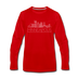 Minneapolis, Minnesota Long Sleeve T-Shirt - Skylines Unisex Minneapolis Long Sleeve Shirt - red