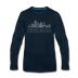 Minneapolis, Minnesota Long Sleeve T-Shirt - Skylines Unisex Minneapolis Long Sleeve Shirt - deep navy
