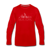 New York Long Sleeve T-Shirt - Skylines Unisex New York Long Sleeve Shirt - red