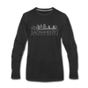 Sacramento, California Long Sleeve T-Shirt - Skylines Unisex Sacramento Long Sleeve Shirt - black