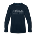 Sacramento, California Long Sleeve T-Shirt - Skylines Unisex Sacramento Long Sleeve Shirt - deep navy