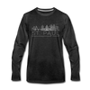Saint Paul, Minnesota Long Sleeve T-Shirt - Skylines Unisex Saint Paul Long Sleeve Shirt - charcoal gray