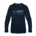 Saint Paul, Minnesota Long Sleeve T-Shirt - Skylines Unisex Saint Paul Long Sleeve Shirt - deep navy