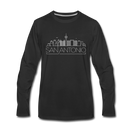 San Antonio, Texas Long Sleeve T-Shirt - Skylines Unisex San Antonio Long Sleeve Shirt - black