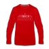 San Antonio, Texas Long Sleeve T-Shirt - Skylines Unisex San Antonio Long Sleeve Shirt - red