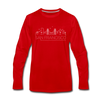 San Francisco, California Long Sleeve T-Shirt - Skylines Unisex San Francisco Long Sleeve Shirt - red
