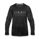 San Francisco, California Long Sleeve T-Shirt - Skylines Unisex San Francisco Long Sleeve Shirt - charcoal gray