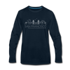 San Francisco, California Long Sleeve T-Shirt - Skylines Unisex San Francisco Long Sleeve Shirt - deep navy