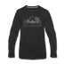 St. Louis, Missouri Long Sleeve T-Shirt - Skylines Unisex St. Louis Long Sleeve Shirt - black