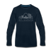 St. Louis, Missouri Long Sleeve T-Shirt - Skylines Unisex St. Louis Long Sleeve Shirt - deep navy