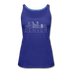 Denver, Colorado Women’s Tank Top - Skyline Women’s Denver Tank Top - royal blue