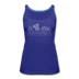Albuquerque, New Mexico Women’s Tank Top - Skyline Women’s Albuquerque Tank Top - royal blue