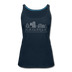 Albuquerque, New Mexico Women’s Tank Top - Skyline Women’s Albuquerque Tank Top - deep navy
