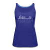 Austin, Texas Women’s Tank Top - Skyline Women’s Austin Tank Top - royal blue