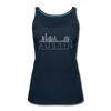 Austin, Texas Women’s Tank Top - Skyline Women’s Austin Tank Top - deep navy