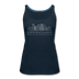 Birmingham, Alabama Women’s Tank Top - Skyline Women’s Birmingham Tank Top - deep navy