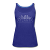 Atlanta, Georgia Women’s Tank Top - Skyline Women’s Atlanta Tank Top - royal blue