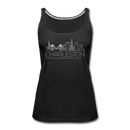 Charleston, South Carolina Women’s Tank Top - Skyline Women’s Charleston Tank Top - black