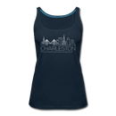 Charleston, South Carolina Women’s Tank Top - Skyline Women’s Charleston Tank Top - deep navy