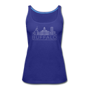 Buffalo, New York Women’s Tank Top - Skyline Women’s Buffalo Tank Top - royal blue