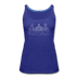 Buffalo, New York Women’s Tank Top - Skyline Women’s Buffalo Tank Top - royal blue