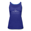 Chicago, Illinois Women’s Tank Top - Skyline Women’s Chicago Tank Top - royal blue