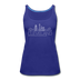 Cleveland, Ohio Women’s Tank Top - Skyline Women’s Cleveland Tank Top - royal blue