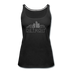 Detroit, Michigan Women’s Tank Top - Skyline Women’s Detroit Tank Top - black