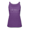 El Paso, Texas Women’s Tank Top - Skyline Women’s El Paso Tank Top - purple