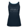 El Paso, Texas Women’s Tank Top - Skyline Women’s El Paso Tank Top - deep navy