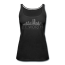 Fort Worth, Texas Women’s Tank Top - Skyline Women’s Fort Worth Tank Top - black