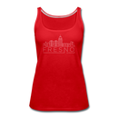 Fresno, California Women’s Tank Top - Skyline Women’s Fresno Tank Top - red