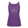 Fresno, California Women’s Tank Top - Skyline Women’s Fresno Tank Top - purple