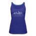 Columbus, Ohio Women’s Tank Top - Skyline Women’s Columbus Tank Top - royal blue