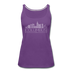 Columbus, Ohio Women’s Tank Top - Skyline Women’s Columbus Tank Top - purple