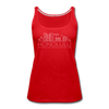Honolulu, Hawaii Women’s Tank Top - Skyline Women’s Honolulu Tank Top - red