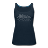 Honolulu, Hawaii Women’s Tank Top - Skyline Women’s Honolulu Tank Top - deep navy