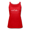 Houston, Texas Women’s Tank Top - Skyline Women’s Houston Tank Top - red