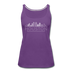 Houston, Texas Women’s Tank Top - Skyline Women’s Houston Tank Top - purple