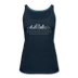 Houston, Texas Women’s Tank Top - Skyline Women’s Houston Tank Top - deep navy