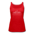 Indianapolis, Indiana Women’s Tank Top - Skyline Women’s Indianapolis Tank Top - red