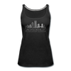 Jacksonville, Florida Women’s Tank Top - Skyline Women’s Jacksonville Tank Top - black